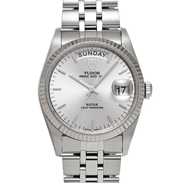 チューダー / チュードル プリンス デイトデイ 76214 シルバー メンズ 時計 【中古】【wristwatch】