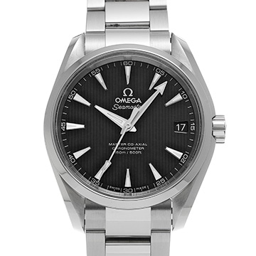 オメガ シーマスター アクアテラ マスター コーアクシャル 231.10.39.21.01.002 ブラック メンズ 時計 【中古】【wristwatch】