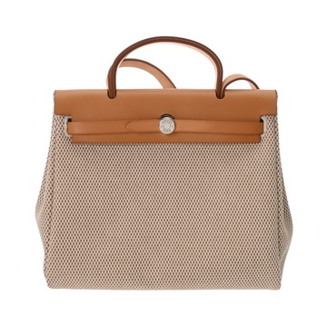 エルメス エールバッグ ジップ PM エクリュ/ナチュラル トワルGM/ヴァッシュハンター レディース バッグ 【中古】【bag】