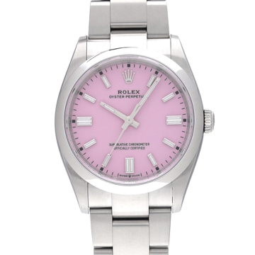 ロレックス オイスターパーペチュアル 36 126000 キャンディピンク メンズ 時計 【中古】【wristwatch】