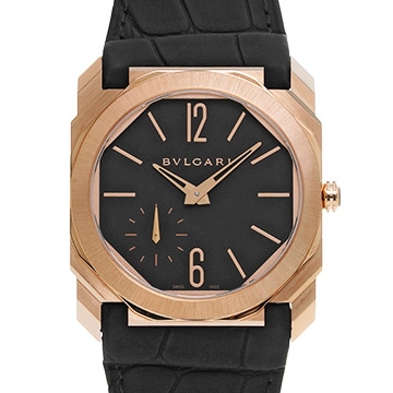 ブルガリ オクト フィニッシモ BGOP40GXT ブラック メンズ 時計 【中古】【wristwatch】