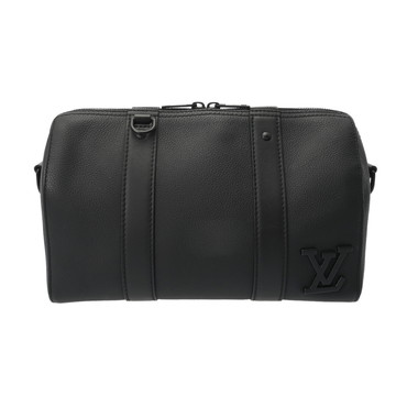 ルイ ヴィトン シティキーポル ノワール M59255 LVアエログラムレザー レディース バッグ 【中古】【bag】