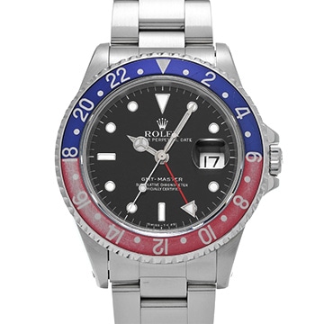 ロレックス GMTマスター 16700 ブラック メンズ 時計 【中古】【wristwatch】