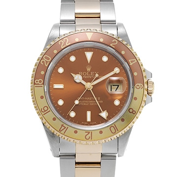 ロレックス GMTマスターII 16713 ブラウン メンズ 時計 【中古】【wristwatch】