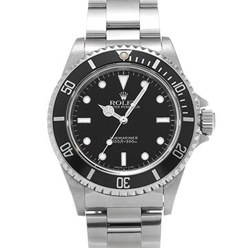 ロレックス サブマリーナ 14060 ブラック メンズ 時計 【中古】【wristwatch】
