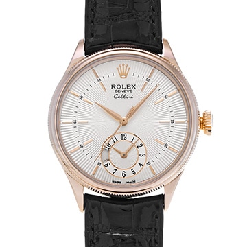 ロレックス チェリーニ デュアルタイム 50525 シルバー メンズ 時計 【中古】【wristwatch】