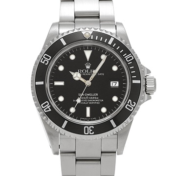 ロレックス シードゥエラー 16600 ブラック メンズ 時計 【中古】【wristwatch】