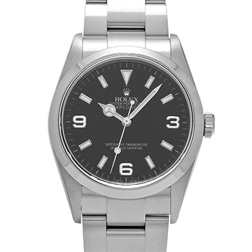 ロレックス エクスプローラー 114270 ブラック メンズ 時計 【中古】【wristwatch】