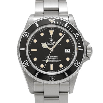 ロレックス シードゥエラー 16600 ブラック メンズ 時計 【中古】【wristwatch】