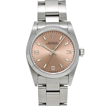 ロレックス オイスターパーペチュアル 67480 ピンク ユニセックス 時計 【中古】【wristwatch】