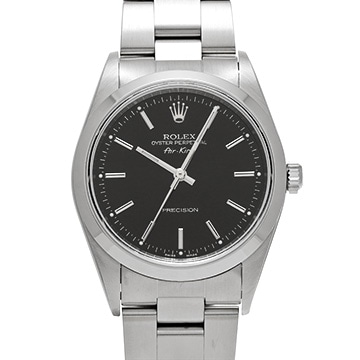 ロレックス エアキング 14000M ブラック メンズ 時計 【中古】【wristwatch】