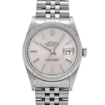 ロレックス デイトジャスト 16234 シルバー メンズ 時計 【中古】【wristwatch】