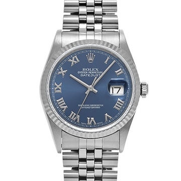 ロレックス デイトジャスト 16234 ブルー メンズ 時計 【中古】【wristwatch】