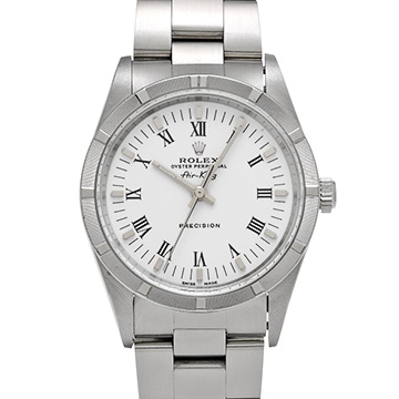ロレックス エアキング 14010 ホワイト メンズ 時計 【中古】【wristwatch】