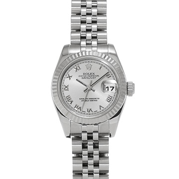 ロレックス デイトジャスト 179174 グレー レディース 時計 【中古】【wristwatch】