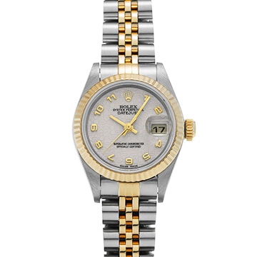 ロレックス デイトジャスト 79173 アイボリーコンピュータ レディース 時計 【中古】【wristwatch】