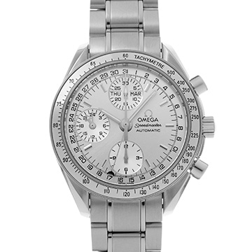 オメガ スピードマスター トリプルカレンダー 3523.30 シルバー メンズ 時計 【中古】【wristwatch】
