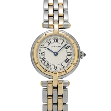 カルティエ パンテール ヴァンドーム SM W25030B6 アイボリー ユニセックス 時計 【中古】【wristwatch】