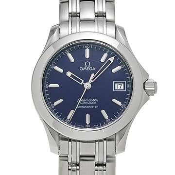 オメガ シーマスター 120 ジャック・マイヨール 2001 2507.80 ブルー メンズ 時計 【中古】【wristwatch】