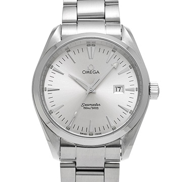 オメガ シーマスター アクアテラ クォーツ 2517.30 シルバー メンズ 時計 【中古】【wristwatch】