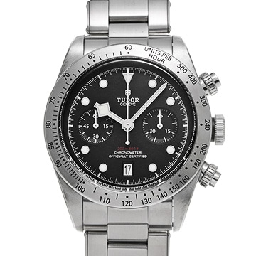 チューダー / チュードル ヘリテージ ブラックベイ クロノ 79350 ブラック メンズ 時計 【中古】【wristwatch】
