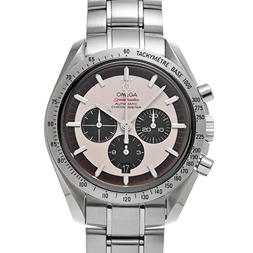 オメガ スピードマスター レジェンド ミハエル・シューマッハ 2004 3559.32 ホワイト/ブラック メンズ 時計 【中古】【wristwatch】