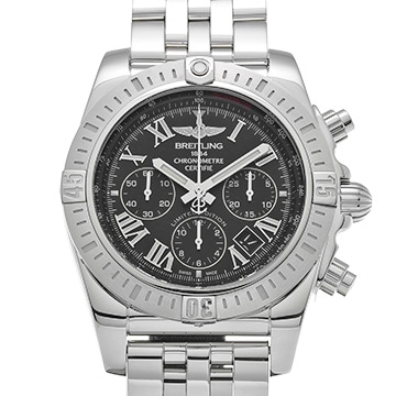 ブライトリング クロノマット JSP ローマンインデックス リミテッド AB01153A/BH26 ブラック メンズ 時計 【中古】【wristwatch】