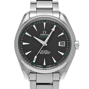 オメガ シーマスター アクアテラ コーアクシャル 231.10.42.21.01.001 ブラック メンズ 時計 【中古】【wristwatch】