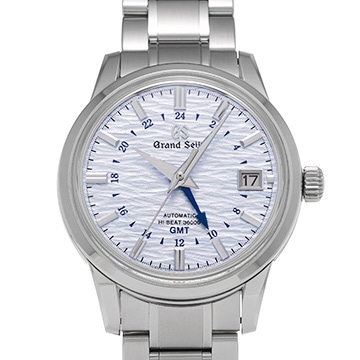 グランドセイコー エレガンスコレクション メカニカル ハイビート36000 GMT SBGJ249 ブルー メンズ 時計 【中古】【wristwatch】
