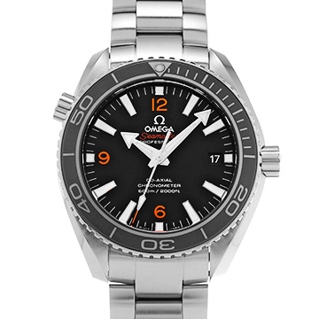 オメガ シーマスター プラネットオーシャン 600 コーアクシャル 232.30.42.21.01.003 ブラック メンズ 時計 【中古】【wristwatch】