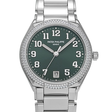 パテック フィリップ トゥエンティ-4 7300/1200A-011 オリーブグリーン・ソレイユ レディース 時計 【中古】【wristwatch】