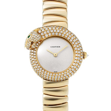 カルティエ パンテール 1925 WF3175R4 アイボリー レディース 時計 【中古】【wristwatch】