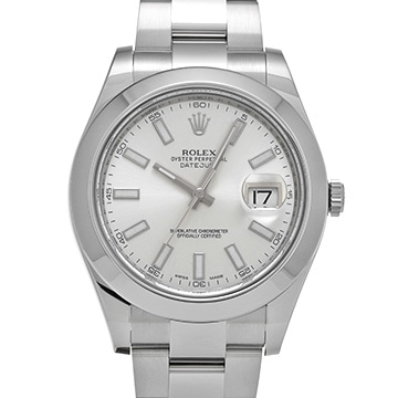 ロレックス デイトジャストII 116300 シルバー メンズ 時計 【中古】【wristwatch】
