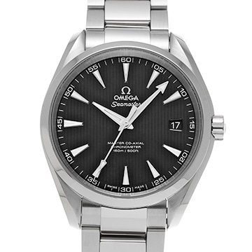 オメガ シーマスター アクアテラ マスターコーアクシャル 231.10.42.21.01.003 ブラック メンズ 時計 【中古】【wristwatch】