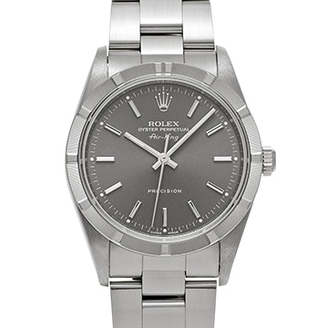 ロレックス エアキング 14010 シルバー メンズ 時計 【中古】【wristwatch】