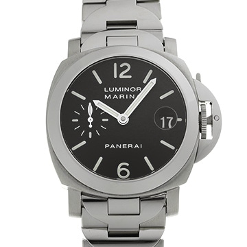 パネライ ルミノール マリーナ PAM00050 ブラック メンズ 時計 【中古】【wristwatch】