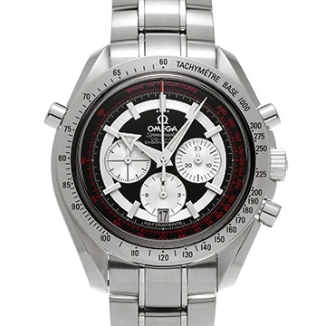 オメガ スピードマスター ブロードアロー ラトラパンテ 3582.51 ブラック/シルバー メンズ 時計 【中古】【wristwatch】