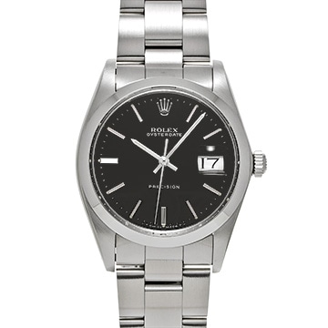 ロレックス オイスター デイト 6694 ブラック メンズ 時計 【中古】【wristwatch】