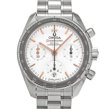 オメガ スピードマスター 38 コーアクシャル 324.30.38.50.02.001 シルバー ユニセックス 時計 【中古】【wristwatch】