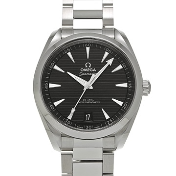 オメガ シーマスター アクアテラ コーアクシャル マスタークロノメーター 220.10.41.21.01.001 ブラック メンズ 時計 【中古】【wristwatch】