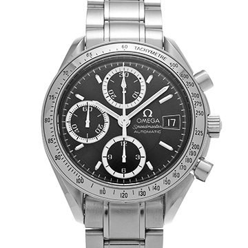 オメガ スピードマスター デイト 日本限定 3513.56 ブラック メンズ 時計 【中古】【wristwatch】