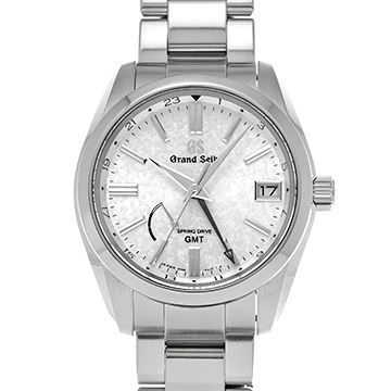 グランドセイコー スプリングドライブ GMT SBGE279 シルバー メンズ 時計 【中古】【wristwatch】