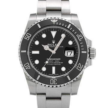 ロレックス サブマリーナ デイト 116610LN ブラック メンズ 時計 【中古】【wristwatch】