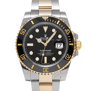 ロレックス サブマリーナ デイト 116613LN ブラック メンズ 時計 【中古】【wristwatch】