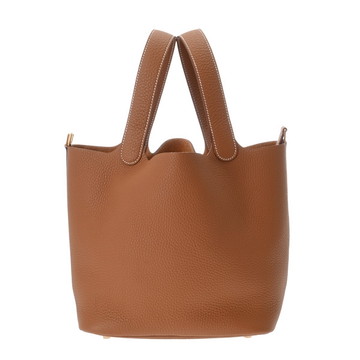 エルメス ピコタン ロック MM ゴールド トリヨンクレマンス レディース バッグ 【未使用】【bag】