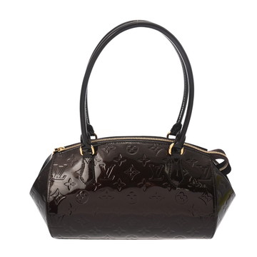 ルイ ヴィトン モノグラムヴェルニ シャーウッド PM アマラント M91493 ヴェルニ レディース バッグ 【中古】【bag】