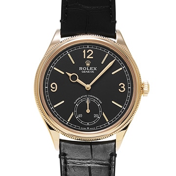 ロレックス 1908 52508 ブラック メンズ 時計 【中古】【wristwatch】