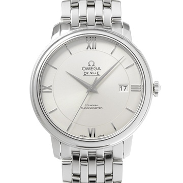 オメガ デ・ヴィル プレステージ コーアクシャル 424.10.40.20.02.003 シルバー メンズ 時計 【中古】【wristwatch】