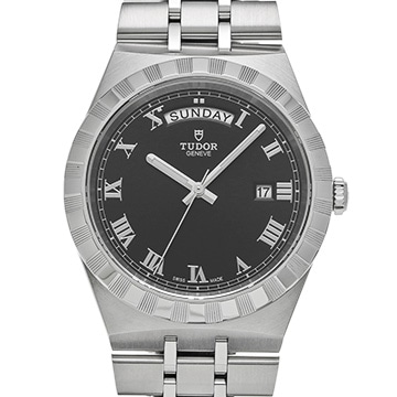 チューダー / チュードル ロイヤル 28600 ブラック メンズ 時計 【中古】【wristwatch】
