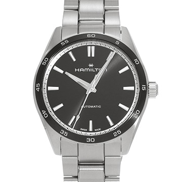 ハミルトン ジャズマスター パフォーマー オート H36205130 ブラック メンズ 時計 【中古】【wristwatch】